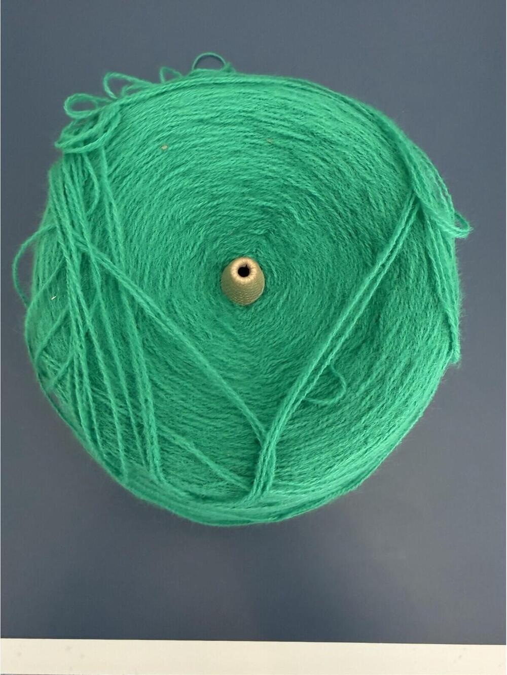 Vintage 1 Spool Pandora Yarn Green 1.15 Lbs New